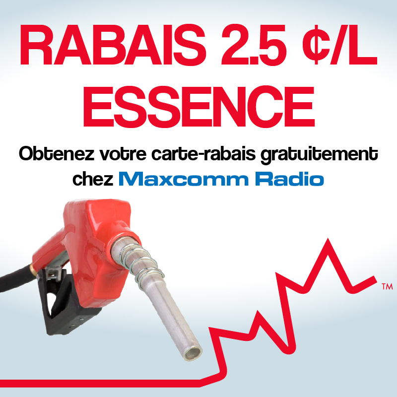 Carte Rabais D Essence Pour Taxi Gratuite Maxcomm Radio Montreal Taximetre Inc